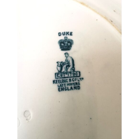 Collector Plates Four- Two Japanese, Two English Vintage - Picture 16 of 16